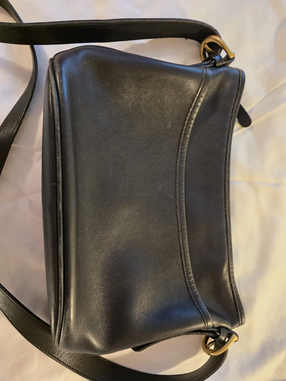 Vintage Coach Worth Leather Bag #4143